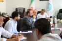 جلسات آماده سازی در راستای میزبانی دانشگاه تهران برای مسابقات قهرمانی تنیس روی میز کارکنان دانشگاه‌ها و موسسات آموز و عالی کشور در بخش آقایان