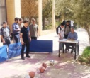 برگزاری مسابقه پنالتی گل کوچک به مناسبت هفته دفاع مقدس در دانشکدگان فارابی