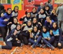 قهرمانی مقتدرانه دختران دانشگاه تهران درمسابقات فوتسال دانشگاه های منطقه یک