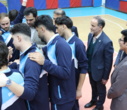 پسران والیبالیست دانشگاه تهران به دنبال فتح گروه خود در لیگ کشوری والیبال
