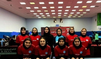 درخشش تیم تنیس روی میز بانوان دانشگاه تهران در دور رفت لیگ برتر کشور