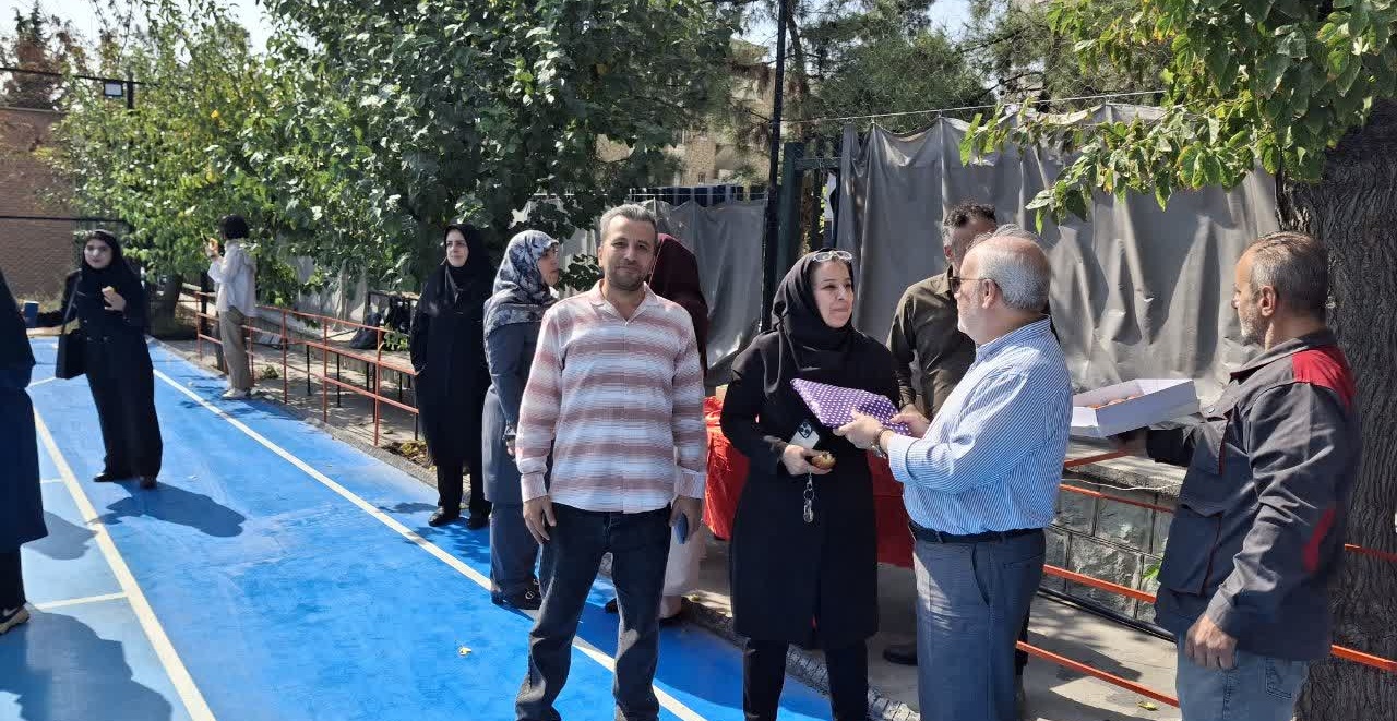 مراسم افتتاحیه زمین بسکتبال و سالن ورزشی دانشکده روانشناسی و علوم تربیتی به مناسبت هفته تربیت بدنی
