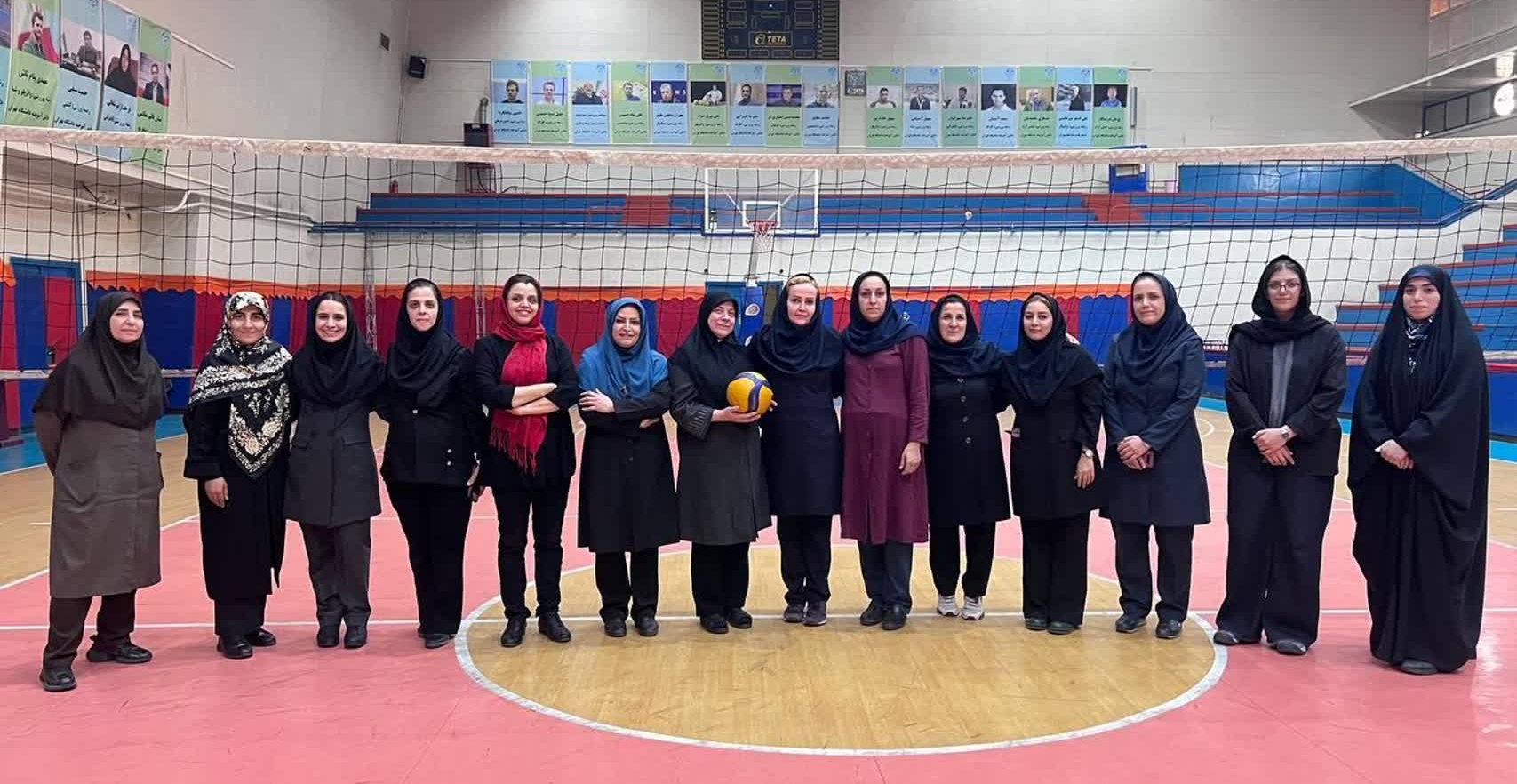 برگزاری مسابقات ورزشی خوابگاهی و دیدار تدارکاتی والیبال کارکنان دانشگاه تهران