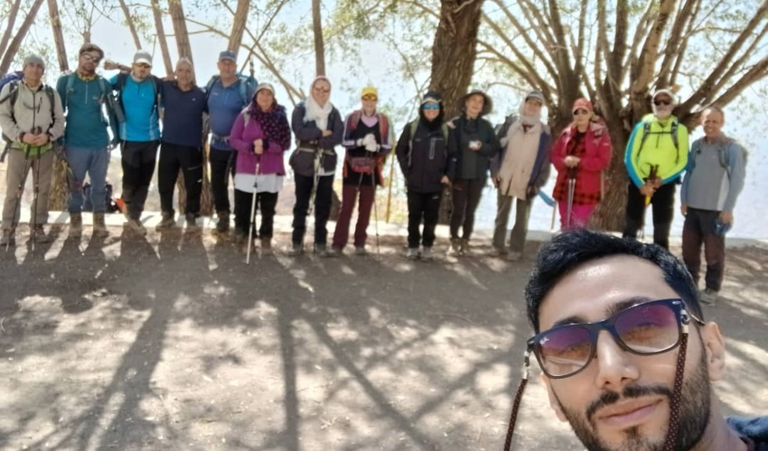 گزارش انجمن کوهنوردی دانشجویان و کارکنان دانشگاه در ارتفاعات کلکچال