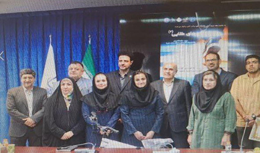 حضور آرزو کیهانی همکاردانشکدگان هنرهای زیبای دانشگاه تهران در طرح گامیران