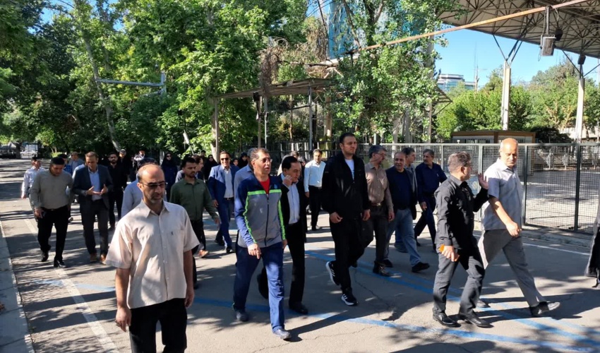 همایش پیاده روی در دانشگاه تهران به مناسبت سوم خرداد سالروز آزاد سازی خرمشهر