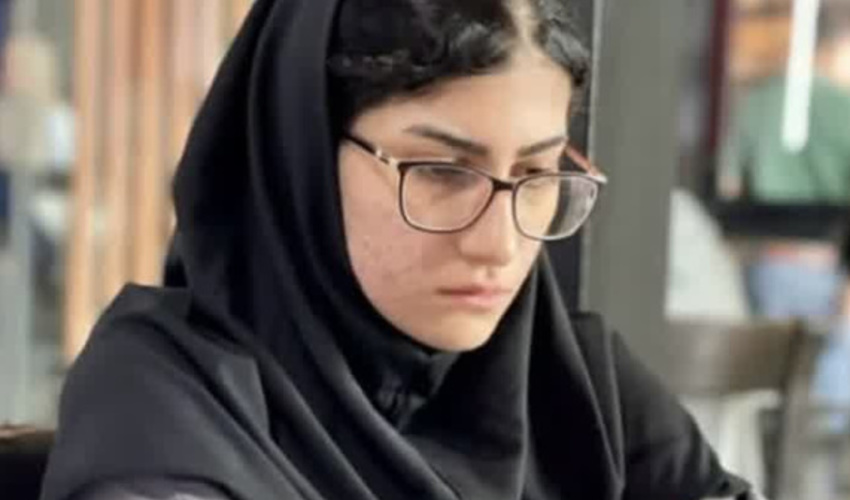 حضورآناهیتا زاهدی فر دانشجوی دانشگاه تهران در مسابقات قهرمانی  شطرنج بزرگسالان آسیا