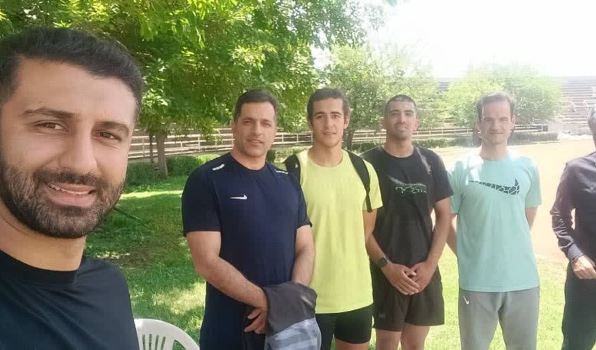 تمرینات تیم دو و میدانی دانشگاه تهران جهت حضور در مسابقات انتخابی دانشگاه های منطقه یک کشور